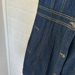 Future Collective dress Alani Noelle halter mini dark denim open back 2 NEW thumbnail 5