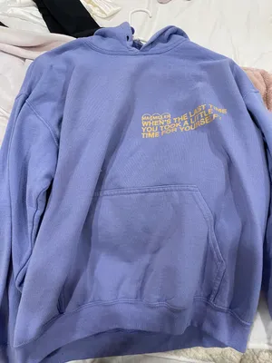 Mac Miller Sweatshirt Purple Size M thumbnail 1
