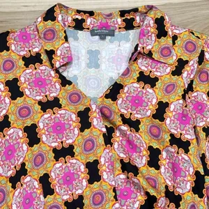Haute Hippie Cinched Blouse Top Women’s Large thumbnail 3
