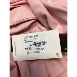 Gold Hinge Pleated Tennis Skort Almond Blossom Pink XL JK2201-ABLM… thumbnail 7