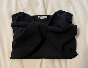 Zara cross front tube top  thumbnail 1