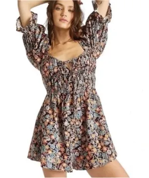 Free People "Show Me Love" Romper Women’s Size M thumbnail 1