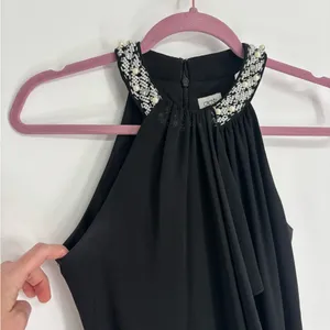 Vintage Cache’ Women’s Knee Length Beaded Neck Dress thumbnail 3