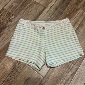 Lilly Pulitzer Callahan Blu Horizon Shorts Bayview thumbnail 2