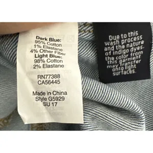 Y2K STYLE NWOT Madewell Pieced Jean Skirt‎ / 28 / SERGE WASH G5929 OLDSTOCK thumbnail 3