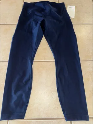 Lululemon Instill High Rise 25” True Navy Size 10 NWT thumbnail 1