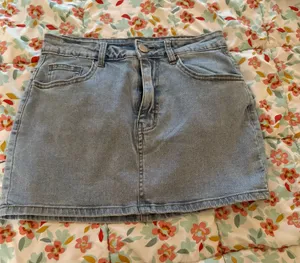 Denim mini skirt Blue thumbnail 1