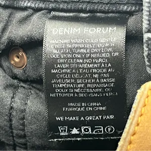 Aritzia Denim Forum Arlo High Rise Straight 28L Womens‎ 26 Waist Faded Black Denim Jean thumbnail 4