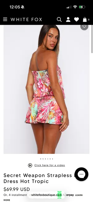 White Fox Boutique Mini Dress thumbnail 4