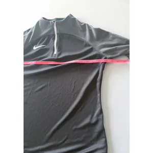 Nike Dri-FIT Academy Drill Top Womens Small Black Gray Quarter Zip‎ Pullover S thumbnail 4