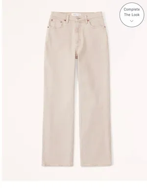 Abercrombie The 90’s Relaxed Jean High Rise thumbnail 4