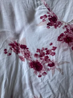 Girlfriend Collective Long Sleeved Blouse with Floral Print thumbnail 3