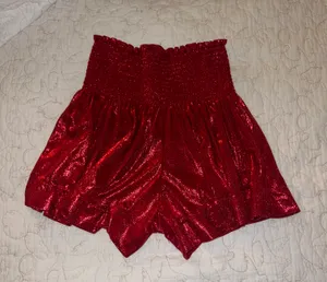 The Pants Store Queen of Sparkles Red Skort thumbnail 4