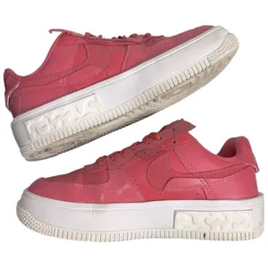 Nike Women’s 6 Air Force 1 Rose Archaeo PINK Fontanka REACT Sneakers DA7024 601 thumbnail 8