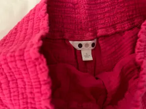 Linen Shorts Pink thumbnail 2