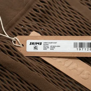 SKIMS | Army Warp‎ Knit Short Bikini Cover-Up thumbnail 3