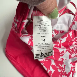 Floral tankini top Size 14 thumbnail 5