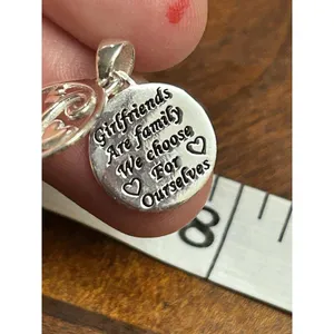 925 Sterling Silver Pendant Girlfriend thumbnail 3