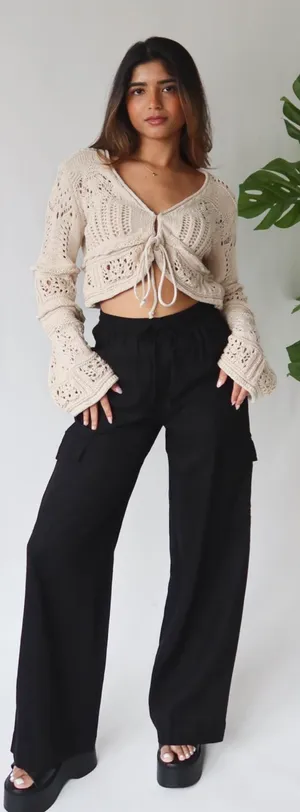 Grey Bandit Catalina Pants Black thumbnail 1