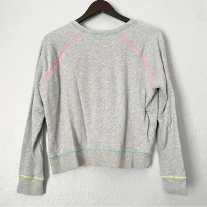 RAILS Theo Top & Devon Bottom Neon Heather Gray Sweat Set XS thumbnail 5