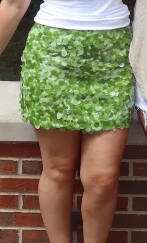 Shein Sequin Skirt Mini thumbnail 2