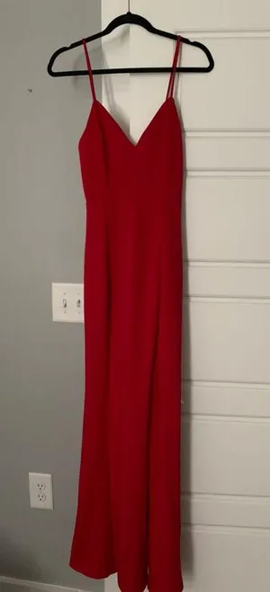 Red Maxi Dress thumbnail 1