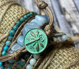 Long Strand Bracelet: The Heart in Turquoise thumbnail 6