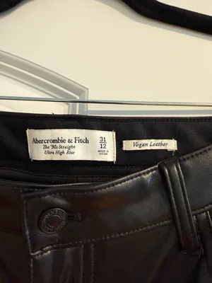Abercrombie Leather Pants thumbnail 3