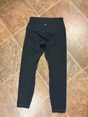 lululemon athletica Women’s Gray High-Waist Leggings size 8 thumbnail 2