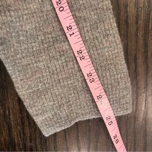 Vintage 1990s Ralph Lauren Gray Wool Sweater thumbnail 6