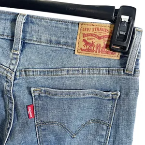 Levis 511 Skinny Womens Jeans Size 25 Medium Wash‎ Denim Stretch thumbnail 5