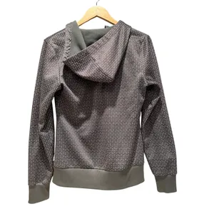 Burton‎ Dry Ride Green Polka Dot Full Zip Hooded Sweatshirt Size Medium thumbnail 2