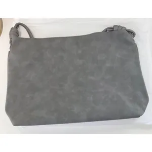 8 Other Reasons Betsy Slouch Tote Bag‎ Stone Grey Knotted Shoulder Handbag NEW thumbnail 5