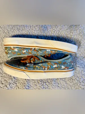 Rare Disney Pixar x Vans Authentic Toy Story Sheriff "Woody" Denim Sneakers. thumbnail 4