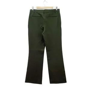 Quince Ultra Stretch Ponte Bootcut Pants Olive Green Size Large Work Career thumbnail 3
