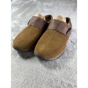 Easy Spirit Explore24 Brown Suede Slip On Comfort Clogs Women's 9M thumbnail 3