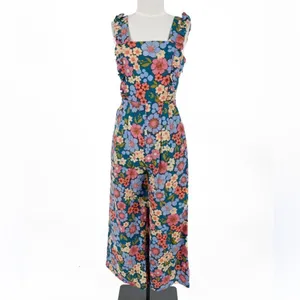 Princess Highway Linen Blend Wide Leg Ella Flora Jumpsuit Women’s Sz 12‎ cottage thumbnail 3
