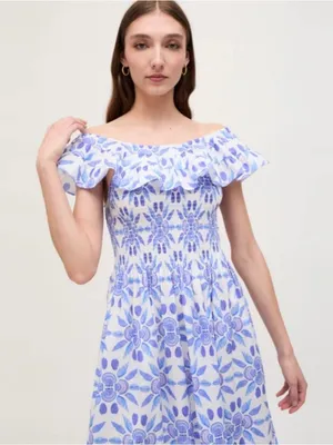 Hill House Akilah Nap Dress - Blue Shell thumbnail 2