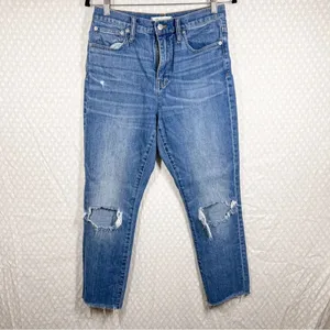 Madewell The High Rise Slim‎ Boyjean Jeans thumbnail 2