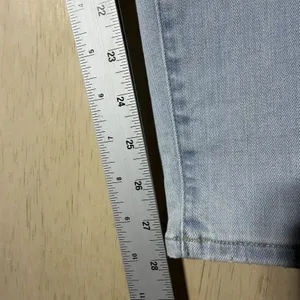 Madewell 9" Mid-Rise Skinny Crop Jeans Women's 24 Light Wash Stretch Denim thumbnail 4
