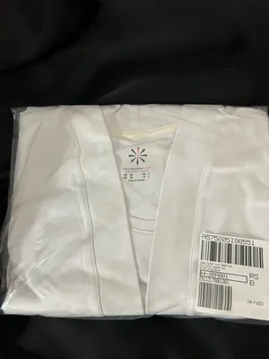 isaac mizrahi live essentials pima cotton layered look top bright white size m thumbnail 3