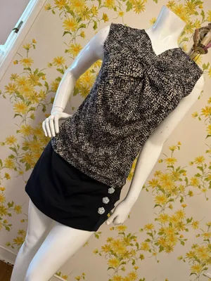 Ann Taylor twist front blouse size S thumbnail 1