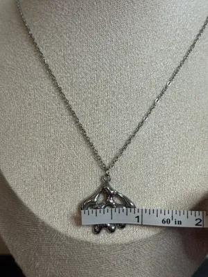 Handmade Silver Coral Necklace | Waterproof & Tarnish Resistant thumbnail 5