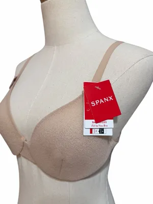 SPANX Fit To You Bra Champagne Beige Size Medium A-C NWT thumbnail 3