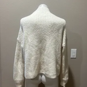 Anthropologie beige turtleneck sweater thumbnail 5