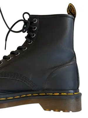 Dr. Martens Leather 1460 8 Eye Boots Black Size 6 thumbnail 3