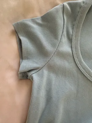 Light Blue Button Up Top thumbnail 5