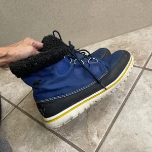 Sorel carnival Waterproof Snow Boots 8.5 Women's Winter Cold Blue Lace Up Boots thumbnail 5