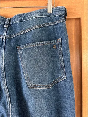Pilcro Anthropologie High Rise Relaxed Wide Leg Jeans Women’s size 30T Tall thumbnail 7