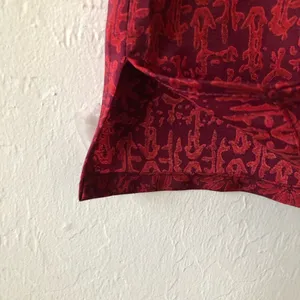 COLDWATER CREEK Womens Sleeves Top Size Medium Burgundy thumbnail 3